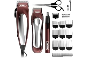 Wahl Home Pro Combo 3en1, set de regalo de cortapelos, cortapelos para hombre, afeitadora con cable, cortabarbas para hombre, recortadora de barba, recorte personal, set de cuidado personal masculino