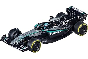 Carrera GO!!! 20064283 Mercedes-AMG F1 W14 E Performance G. Russell, No.63 (2025) I 1:43 Scale Slot Car I With Original License I Suitable For Ages 6 Years+