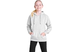 CityComfort Sweat à Capuche Enfant Garçon Sweat-Shirt Uni Mixte