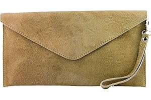 MODAMODA DE - MADE IN ITALY Modamoda de, T106 – Borsa in pelle, clutch da sera, produzione italiana