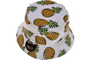 ZLYC Unisex Cute Print Bucket Hat Summer Travel Fisherman Cap for Women Men Teens