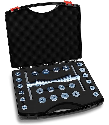 QZQUFJ Lot De 8 Extracteurs De Roulement, Extracteur De Roulement Intérieur De 9 à 23 Mm, Outil De Roulement Intérieur, Pour Boîtier De Moto, Outil De Roulement De Roue, Convient Pour Les