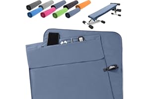 Pameil Serviette Microfibre 120 x 50 cm, Séchage Rapide & Ultra Absorbante Serviette Sport Musculation avec Poche Zippée, la Serviette de Sport et Serviette Voyage Parfaite (Bleu Foncé)