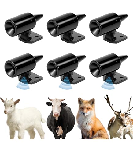 Pack 6 Sifflets Ultrason Anti-Collision Gibier – Sifflet Cerf Voiture 50 Km/h – Évite Accidents Avec Animaux Sauvages
