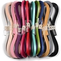 Papier Quilling Arc-en-ciel - Lot De 100 Feuilles 50x0,3cm - 80 G/m² - Pour Créations En Papier Roulé