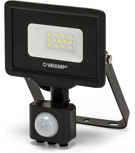 Faretto LED Da Esterno 10W Con Sensore Di Movimento – 3000K, 1000LM, IP66 Impermeabile Con Cavo 145cm
