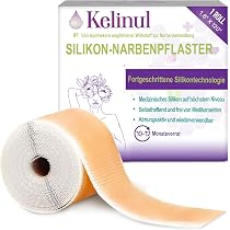 Rouleau Gel Silicone Pour Cicatrices 2m - Post-Césarienne Chéloïdes - Réutilisable Lavable - Grade Médical