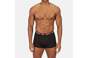 Reebok Mens Sports Trunk REDGRAVE