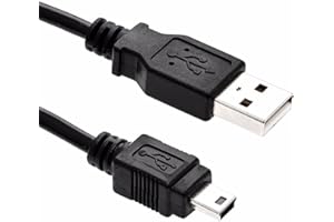 AGAGADGETS 0.50cm/1.5ft Long MINI USB Data & Charging Cable Lead for Garmin - nüvi (series) 65 / 65LM / 66 / 66LM / 67LM / 68LM / Car Track GPS Navigation System