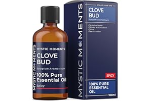 Mystic Moments Huile Essentielle De Clous De Girofle - 100ml - 100% Pure