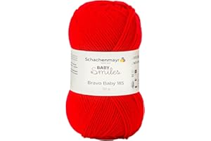 SCHACHENMAYR SINCE 1822 Schachenmayr Bravo Baby 185, 50G rot Handstrickgarne