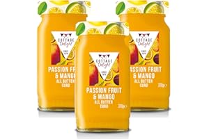 GENERIC Cottage Delight - Passion Fruit & Mango All Butter Curd - 310g - Pack of 3