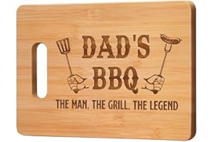 Gleevara Gifts for Dad, Dad Birthday Gifts, Creative Chopping Board Dad Gifts from Daughter Son, Unique Fathers Day Christmas Gifts for Dad, Home Kitchen Birthday Presents for Dad