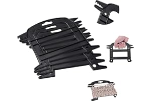 BUZIFU 5pcs Enrollador de Cuerda Paracord y Organizador de Cable Enrollador de Cuerda Paracaidista de Cuerda Organizador de Cuerda Herramienta de Carrete para Paracord, Cuerda, Guita, Hilo de Pescar