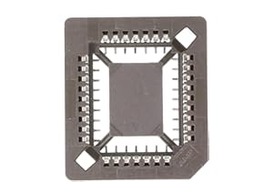 HUABAN 5 trozo PLCC32 32 Pin Adaptador de enchufe IC Montaje en superficie Convertidor SMD PLCC