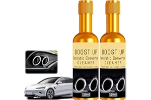 GENERIC 2pcs Catalytic Converter Cleaner Auto Parts Engine, Boost Up Catalytic Convertor Cleaner,Exhaust System Pipe Carbon Removal Cleaners,Fuel System Treatment Oil Additive for Gas and Diesel Car,120ml*2