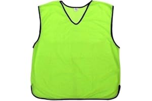 STERLING SPORTS Pack of 10 x FOOTBALL NET BALL RUGBY HOCKEY CRICKET MESH TRAINING SPORTS BIBS Junior Sizes