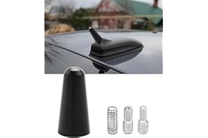 Flaconi Antena Coche,Antena Coche Universal,Antena Radio Coche,Antena para Coche,Mini Antena Corta para Coche con Tornillos,para Adaptarse a la Mayoría de los Vehículos con Antena Externa