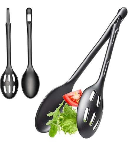 Posate Per Insalata In Plastica Fackelmann - Forchetta E Cucchiaio, Verde, 29.5cm - Foto 9