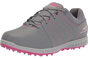 Skechers Go Elite Tour SL Botas de Golf Impermeables Sin Espinas, Zapatos Mujer
