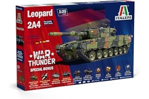 ITALERI 35106 Leopard 2 A4 - War Thunder, Model Kit/Modello in plastica da montare. Scala 1:35