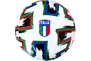 MIKADO SPORT Palla da Calcio da Adulto Ragazzo - Palloni da Calcio Allenamento per Tempo Libero - Pallone Italia Grande Misura 5 - Palla per Bambino - Soccer Ball - Idea Regalo Bambini Adulti