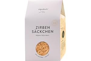 ‎ALLGÄUQUELLE NATURPRODUKTE AllgäuQuelle® Duft-Säckchen mit Zirbenholzspänen. Natürliches Duftkissen. Duftsäckchen naturrein und biologisch