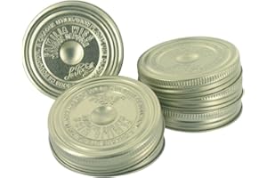 Le Parfait - Sachet de 6 couvercles Familia Wiss - 100mm, Orange