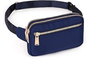 UTO Riñoneras de Moda Riñonera Deportiva, Bolso Bandolera Bolso de la Cintura, Peso Ligero Estupendo para Mujer Hombre