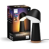 Philips Hue Twilight Beyaz ve Renkli Ambiyans Masa Lambası, Siyah - 25.000 Saat Ampul Kullanım &Ouml;mr&uuml;