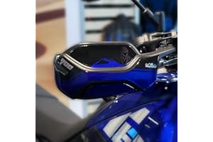 Resin Bike Adesivi Moto Compatibile con Yamaha Tenere 700 2023 2022. Protezione Moto Paramani da Urti e Graffi. Coppia di Adesivi 3D Resinati Tenere 700 Icon Blue
