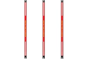 SUPREMERY 3x bande porte-outils magnétique - longueur env. 60 cm avec matériel de montage - Jeu de barres magnétiques murales pour atelier - Porte-outils magnétiques