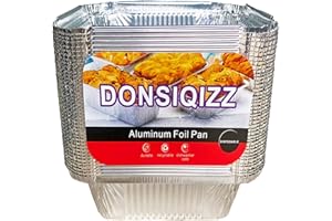 DONSIQIZZ 40 Pack Drip Pans Compatible with Napoleon BBQ Grills 62007 Grease Tray Disposable, for Rogue Series Grill, Aluminum Foil Replacement