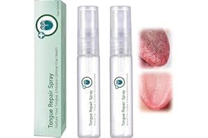 Ninnyi 2PCS Dry Mouth Spray, Tongue Repair Spray for Oral Sore Tongue Relief