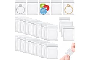 200 stycken små plastpåsar 4 x 3 cm mini dragkedja tryckförslutningspåse liten polypåse förslutningspåse transparent återanvändbar mini tryckförslutningspåse för örhängen smycken godis