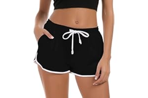 Rave on Friday Women Swim Shorts 3D Printed Quick Dry Beach Board Swim Trunks Ladies Breathable Swimwear Girls for Workout Gym Sport Casual Short Pants S-XL