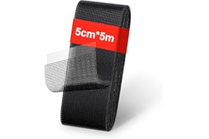 Flintronic Fliegengitter Reparatur Klebeband, 50mm x 5m Selbstklebend Insektenschutz fliegengitter, Insektenschutzgitter reparatur Set, Verhindern Moskitos,für Tür Fenster Loch Von Ausbesserung