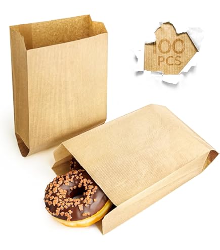 12,7 X 17,8 Cm 300 Pièces De 10 Couleurs Assorties | Sacs En Papier à Rayures | Pour Buffet De Mariage, Gâteau Cadeau Pick N Mix Shop