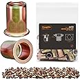 HANGLIFE Rivet Nut, M10 Metric Rivnut - Flat Head Nutserts, Zinc Plated Carbon Steel Knurled Body Threaded Insert Nuts, 40 Pieces