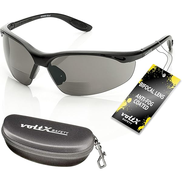 VoltX 'CONSTRUCTOR' BIFOCAL Reading Safety Glasses (MIRROR 2.0 Dioptre - View #6