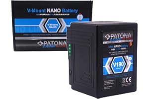 PATONA Platinum - Nano V190 V-Mount Akku (189Wh) mit D-Tap und USB