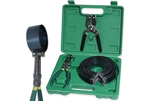 RIODEMBO 16-Piece Piston Ring Tension Band Set 62-145 mm / 2.44-5.71 Inch Piston Ring Tension Band Set with 2-Piece Pliers and 14 Bands for Repair of Cars Trucks Engine