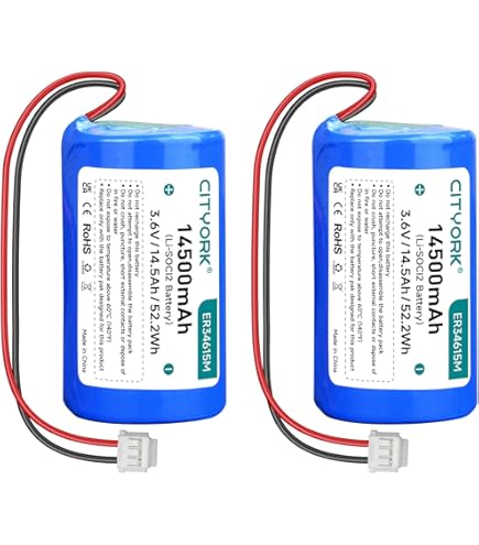 Vhbw Batteria Sostituisce Siemens A2C59511954, A2C59511954X, LS14250 - Foto 5