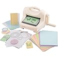 Vaessen Creative Cut Easy + A5, Large Die Cutting and Embossing Machine, Starter Kit Including Coloured Cardboard, Cutting Dies and Embossing Folder, Dies for Crafts and Embossing, Ideal for Card