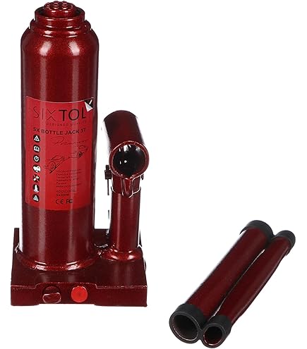 Cric Idraulico A Bottiglia 6T - Professionale Per Auto, Caravan E Veicoli Pesanti - Foto 9