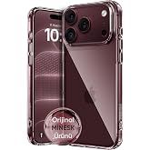 Minesk iPhone 17 PRO MAX/18 PRO MAX ile Uyumlu Crystal (Ultra Şeffaf Silikon) Kılıf Arkası Sert Polikarbonat Kenarları Yumuşa