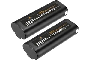 MANUFER 2Pack IM350 6V 3500mAh Ni-Mh Replace for Paslode IM350 Battery IM250 404717 900420 900600 IM250A IM200 for Paslode Battery