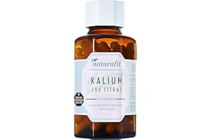 naturafit Kalium 200 Citrat Kapseln, 120 St. Kapseln