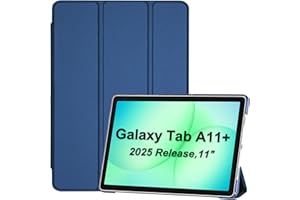 ProCase Case for Samsung Galaxy Tab A11+ (SM-X230) 2025/ A9+ (SM-X210) 2023 11 Inch, Galaxy Tab A11 Plus/A9 Plus 11 Inch Tablet Case, Cover with Auto Sleep/Wake -Dark Blue