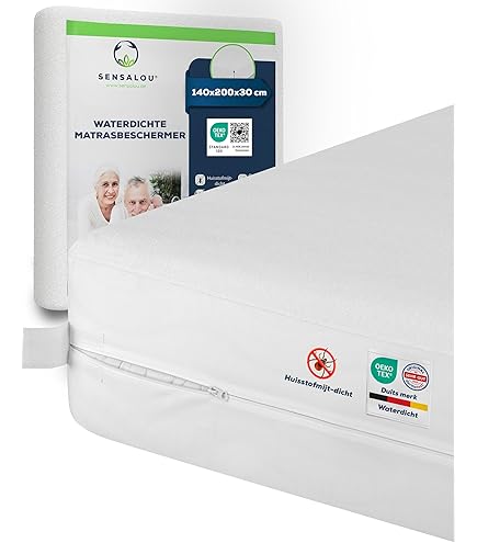 Hoogwaardige Matrashoes 180 x 220 cm met ritssluiting - 20 cm